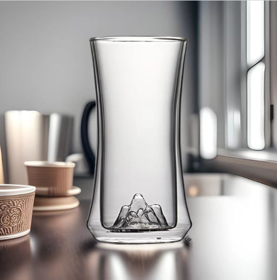 Är dubbelväggsglaset isolerat?