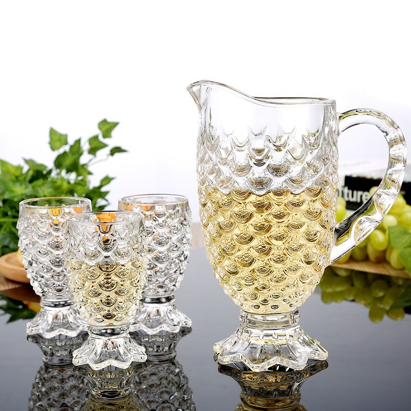 Dragon Scale Glas Vattenkokare Set