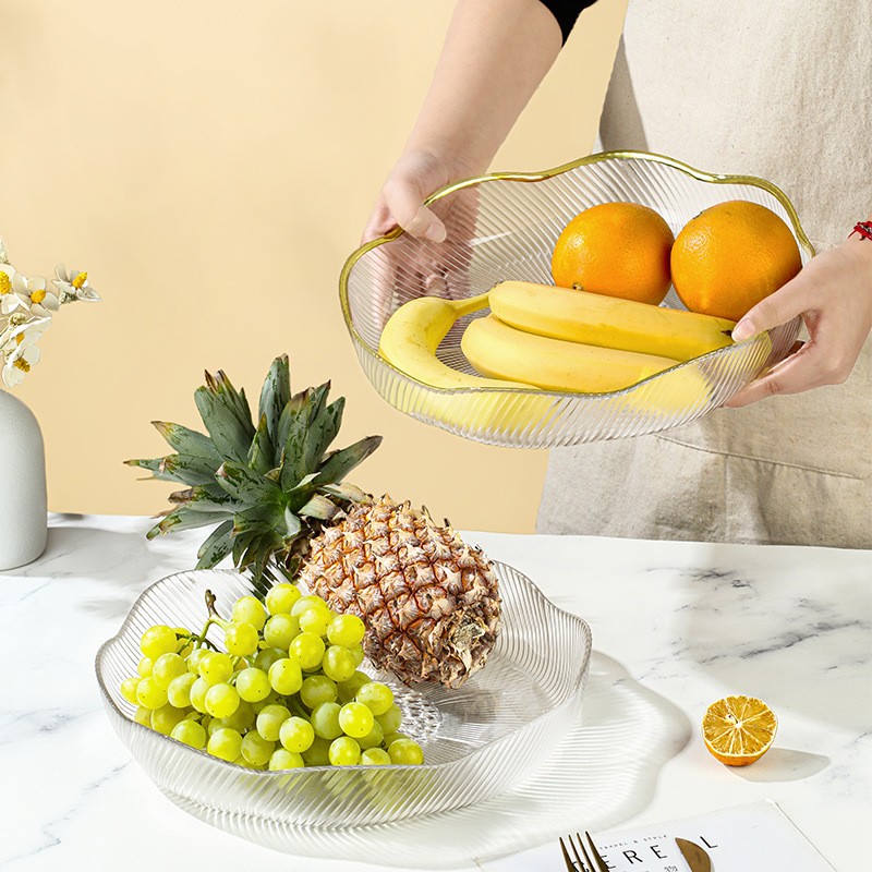 Blomma språkserie fruktfat i glas