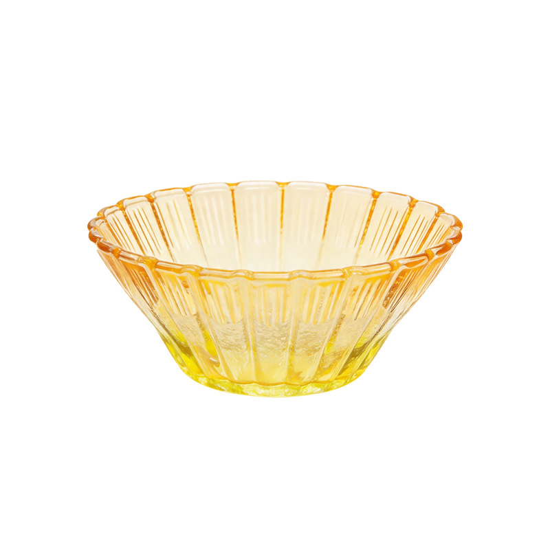 Gradient Petal Glassalladsskål för hemmabruk