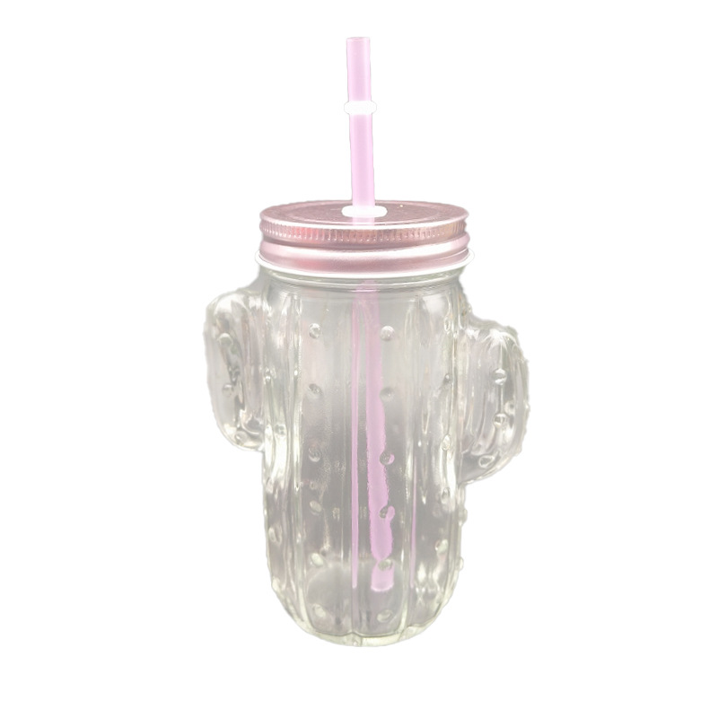Ny Creative Transparent Glas Cup med handtag