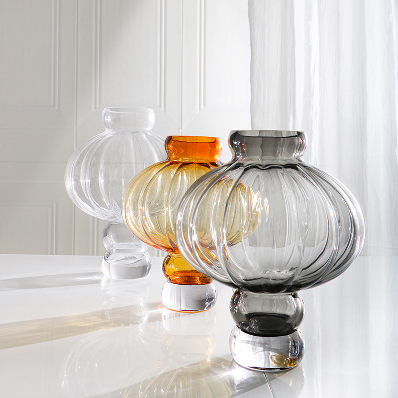 Nordic Style Lantern Glas Vas