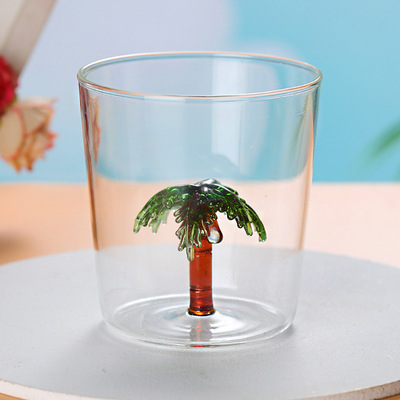 Plantera tredimensionellt glas